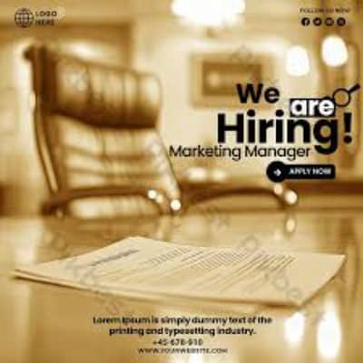 Required Male female staff