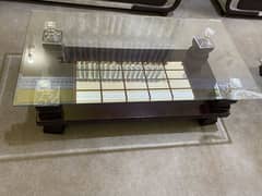Pure shesham wood slightly used Center table