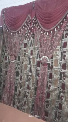 Elegant Maroon & Beige Designer Curtains – Premium Quality