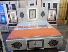 bed set dressing  set side table