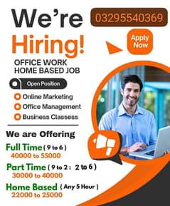 Full time work available