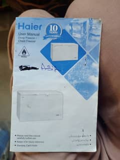 Haier deep Freezer
