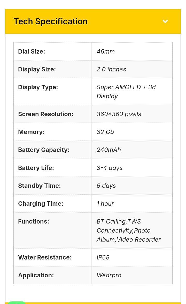 Dt watch x. colour gold.  real 4gb memory.  2 weak use 1