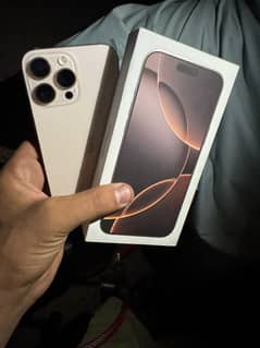 iPhone 16 pro max Non Pta Factory Unlock With Original Charger and Box