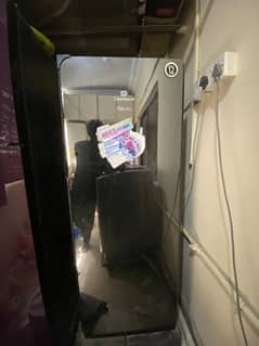Dawlance mirror door freezer (in warranty )