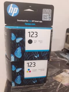 Hp 123 Original Black & Color Ink Cartridge SET