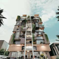 2 Bed Apartment For Sale On Installments at Main MM Alam Road Gulberg III Lahore