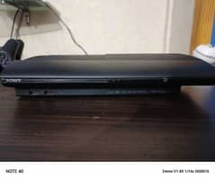 Sony ps3 super slim with 2 controllers