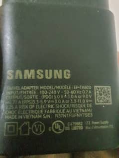 Samsung 25 Watt original charger