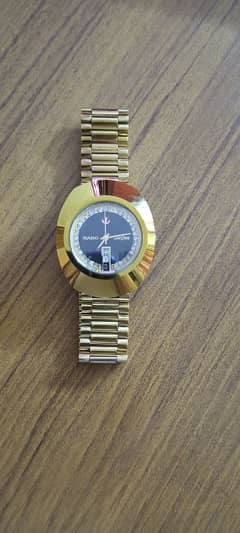 Original Automatic Swiss Rado Diastar Gold 11 Stones very low used