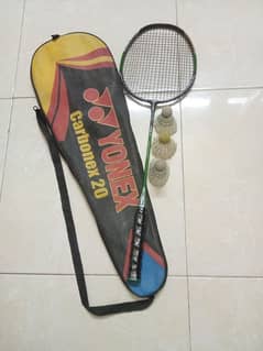 BADMINTON RACKET + FREE ACCESSORIES