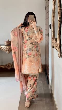 women dress/digital print dress/women Attire