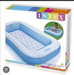 intex swimming pool slightly used