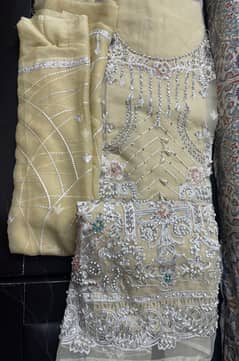 3 PCs unstitched suit