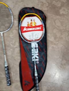 Kawasaki Professional Badminton Racket Set Includes Free Cover