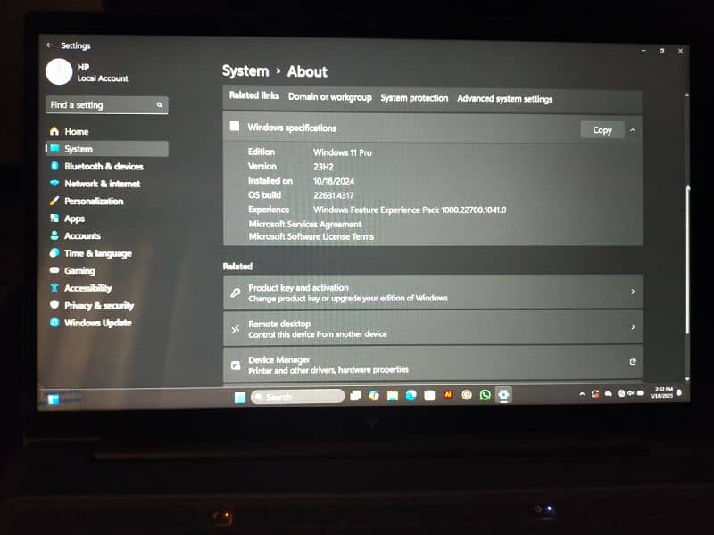 Hp zbook 15 G8 Firefly core i7 11th generation brand new condition 17