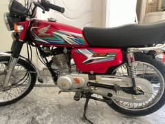 Honda cg 125 2023 red