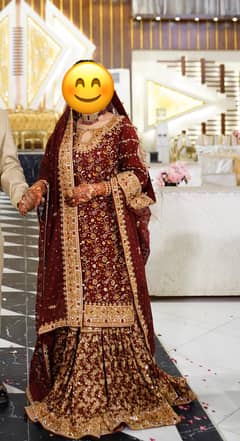 Rehan N Muzammil designer bridal dress/ barat dress