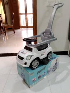 Baby toy car with handle
