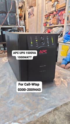 APC UPS 1500VA/APC UPS 1000WATT 24V/APC Smart UPS 1500 in Fresh Stock