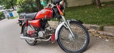 Bike CD 70 perfect original all