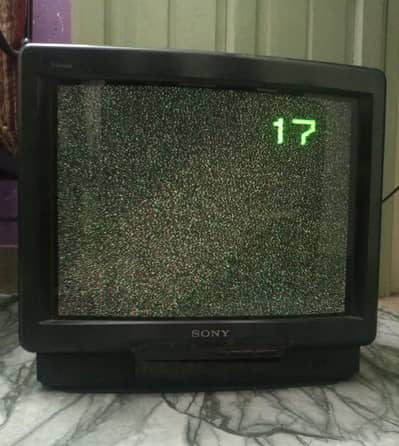 Nostalgic Sony 21" Color TV – Japani Original – Fully Working
