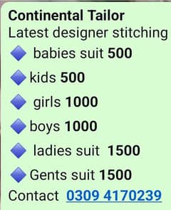 continental tailor