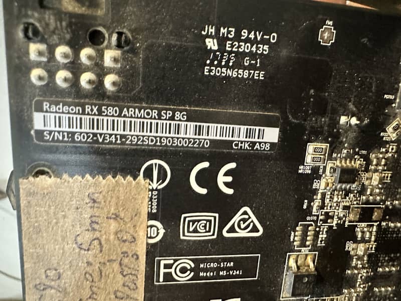 HP Z440 DDR-4 Machine, MSI RX580 8GB Graphics Card 2
