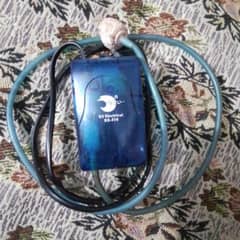 parrot boxes and fish aquarium motor and rocks