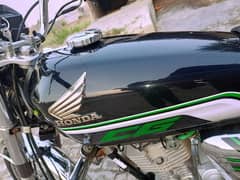 Honda Cg 125 special edition black 2023