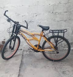 orange bycycle