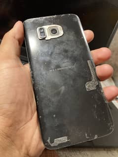 Samsung s7 edge back glass golden colour