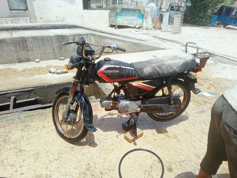 Honda cd 70 made in japan 4