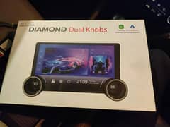 Diamond Dual Knob Car Screen