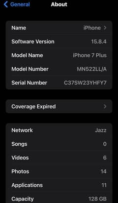 iPhone 7plus 128 gb