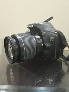 Canon EOS 550D DSLR with 18-55mm & 75-300mm Lenses