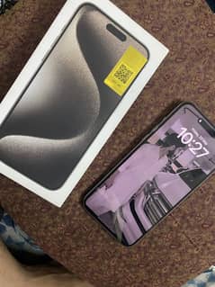 iPhone 15 pro max 256 gb
