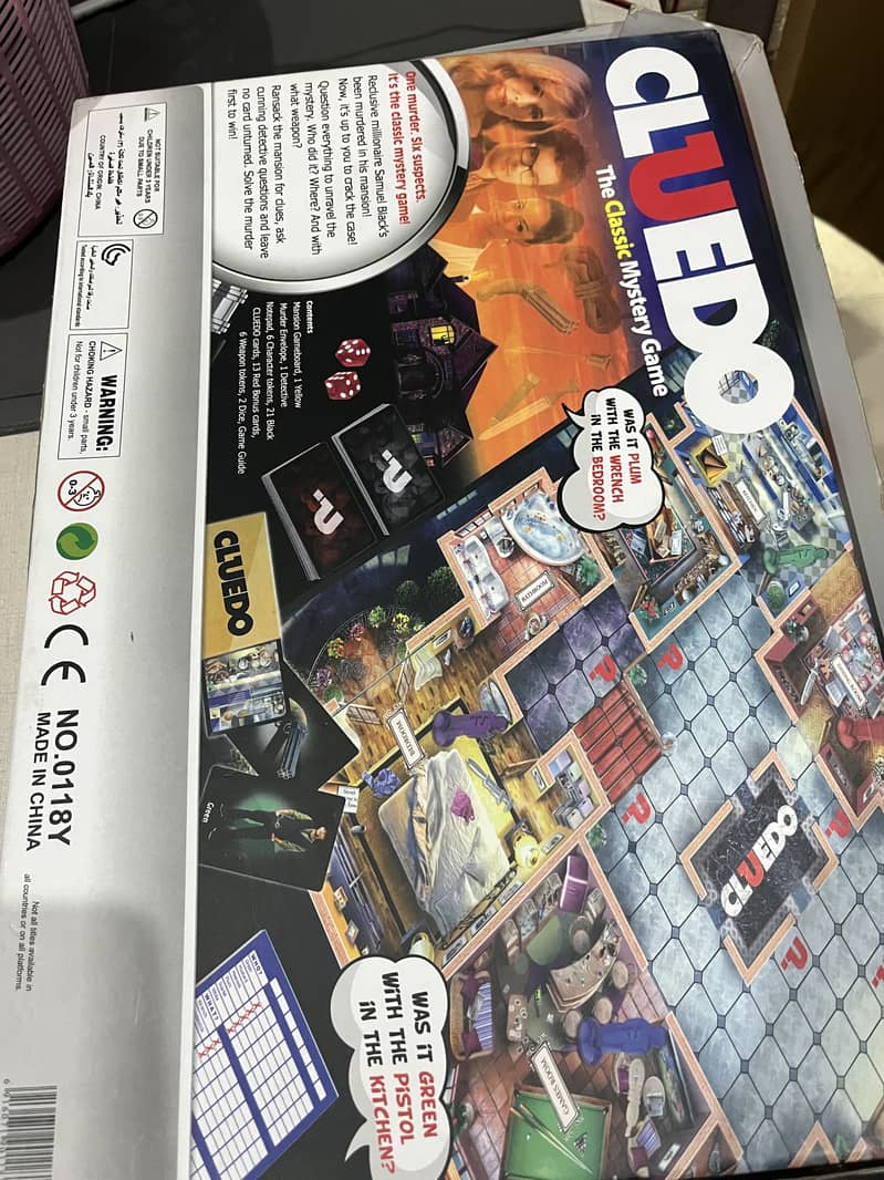 Cludo board game 1