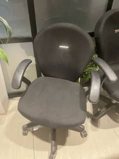 Revolving office chairs