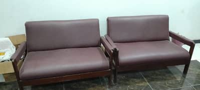 2 seater sofa leather