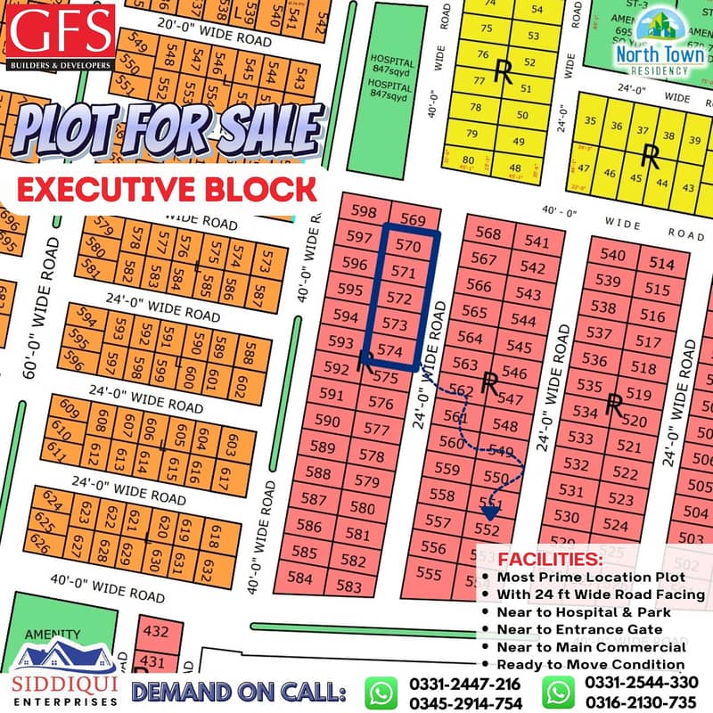 R-57 Plot For Sale Executive Block 1