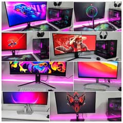 24inch 27inch 32inch 34inch Curved 2k 4k 144hz 165hz Monitors