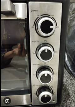 Rotisserie oven roast grill and bake