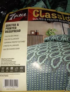 7 pc cotton comforter set