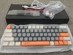 Hxj V500 | 63 Keys Wired RGB Mechanical Keyboard