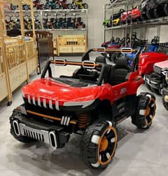 Full Big Size Jeep 4x4 Super Ride-on 2 Seater for 3-12 Years Age Group