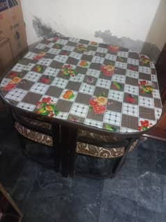 dining table + dewan