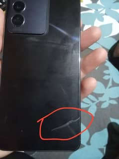 Vivo V27e 8-256 minor back glass broken