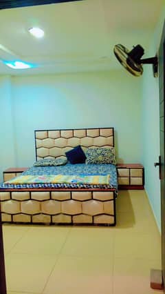 Daily basis 1bed ROM full furnished apartments safe and scour 100%coupe allow