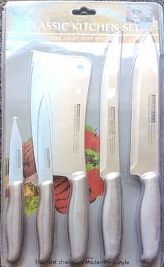 Classic Koch Messer stainless knife kitchen set